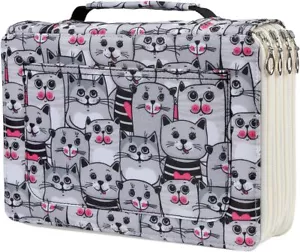 Colored Pencil Case- 200 Individual Slots Pencil Holder Pen Bag Large Capacity P - Picture 1 of 4