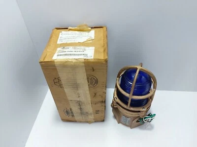 Crouse-Hinds Cooper Pauluhn F1159BBLUGRD-18-276-C2 Blue Lens Light - Image 1 of 4