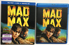 Mad Max: Fury Road (Blu-Ray/Dvd,2015,2-Disc)W/Rare Slipcover! Charlize Theron