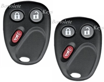 2 Entry Remote Car Key Fob Fits Buick Rainier Chevrolet Trailblazer GMC Envoy - Image 1 of 4