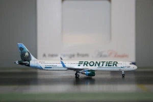 Aeroclassics 1:400 Frontier Airlines Airbus A321-200 N714FR AC419980 Model Plane - Picture 1 of 7