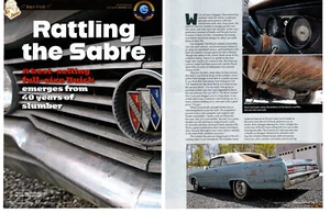 1964 BUICK LASABRE CONVERTIBLE BARN FIND 300/210-HP ~ NICE 6-PAGE ARTICLE / AD - Picture 1 of 2