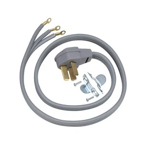UNIVERSAL 3-WIRE APPLIANCE POWER CORD 6' (WX09X10012) NEW - Picture 1 of 1