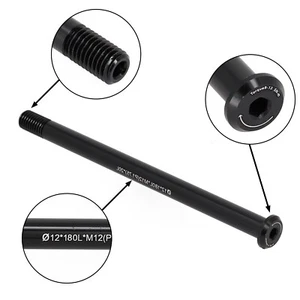 Eje pasante hueco delantero/trasero de aleación de aluminio para bicicleta 12/15 mm 122-181L P1.5/P1.75 - Imagen 1 de 88