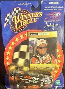 Winners Circle 2000 Nascar John Force Castrol GTX '99 Ford Mustang Car Card 1:64 - Picture 1 of 3