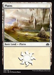 MTG - Plains (136), Planechase Anthology - Image 1 of 1