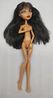 Monster High Cleo De Nile Nude Doll 2008 Mattel Gold Sparkle Hair Tinsel
