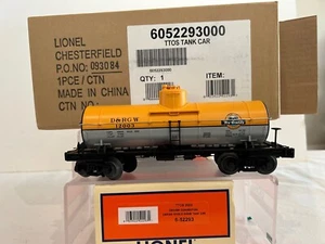 LIONEL6-52293 #1~TTOS "93 D.R.G.&W. SINGLE DOME TANK ~NICE~NEW ~ in Original Box - Picture 1 of 4