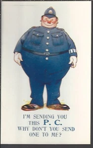 Senden Sie dieses P.C. Warum schickst du mir keinen? ~ BAMFORTH Comic Cop - Bild 1 von 2