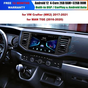 CarPlay Android Autoradio Navigation GPS DAB+ DVR Für MAN TGE 2016-2020 - Picture 1 of 22