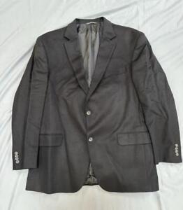 Saks Fifth Avenue Men's Cashmere Black Suit Coat Size 46R ssc