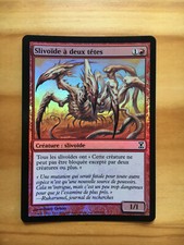 Mtg time spiral two-headed sliver french foil nm/sp