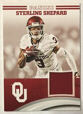 Sterling Shepard 2016 Panini Oklahoma OU Team Collection Worn Jersey Sooners
