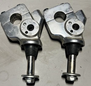 1985 85-87 Honda Rebel CMX250 OEM Handlebar Mounts Risers Very Nice With Bolts - Picture 1 of 5