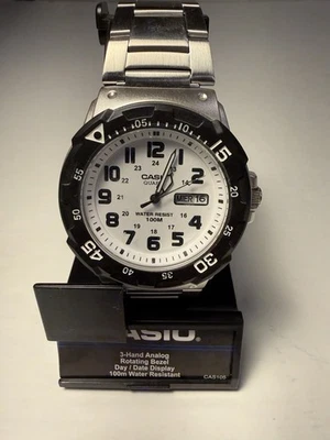 Casio MRW200HD-7BV, Reloj Analógico, Pulsera, Día/Fecha, 100 Metros WR Nuevo Foto 1 de 4