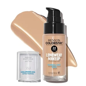 Liquid Foundation by Revlon, ColorStay Face Makeup for Normal and Dry Skin, SPF - Picture 1 of 14