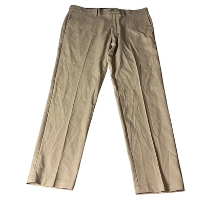 Haggar Cool Right Performance Flex Straight Fit Khaki Pants 36x30 - Image 1 of 4