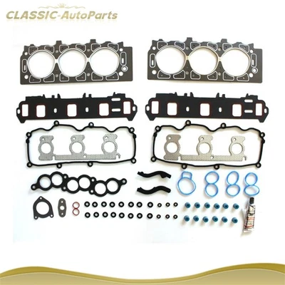 Conjunto de junta de cabeça de cilindro para 2001-2007 Ford Taurus Mercury Sable 3.0L V6 OHV 12V - Imagem 1 de 4