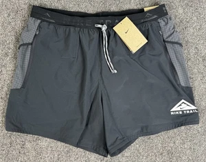 ¡NUEVO CON ETIQUETAS! Pantalones Cortos de Correr NIKE Trail Second Sunrise Dri-FIT 5" DV9311-010-Talla Grande - Imagen 1 de 8