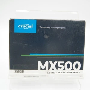 Crucial MX500 250GB 3D NAND SATA 2.5" Internal SSD CT250MX500SSD1 - Photo 1/3