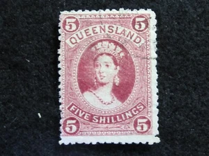 AUTRALIA/QUEENSLAND - SCOTT# 76 - USED - CAT VAL $35.00 - Picture 1 of 2
