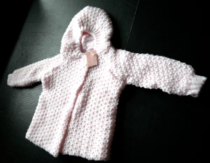 Pink Impressions Infantil Niño Rosa 3 Botones Suéter Capucha 18 Meses 25-27 Lbs - Imagen 1 de 10
