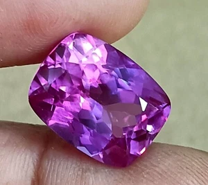 Piedra preciosa suelta de zafiro de Ceilán que cambia de color natural de 10 quilates - Imagen 1 de 5