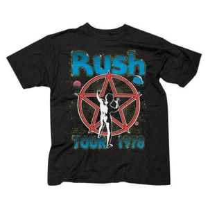 Rush Starman 2112 Tour 1978 Hemispheres Classic Rock Metal Music Band T Shirt - Picture 1 of 3