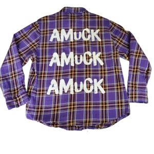 Disney Hocus Pocus AMUCK Flanellhemd L Sarah Sanderson Cakeworthy Knopfleiste - Bild 1 von 17