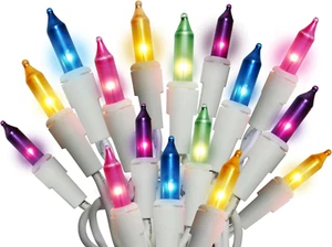 Holiday Pride Easter String Lights - 100 Count Mini Easter Lights String on Whit - Picture 1 of 12