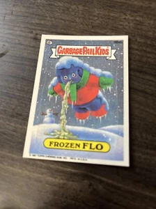 Frozen Flo 1987 Garbage Pail Kids Stickers #386b - Picture 1 of 2