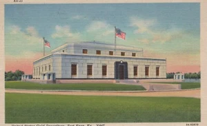 Depósito de oro de los Estados Unidos - Fort Knox, Tennessee - lino publicado - Imagen 1 de 3