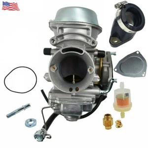 Carburetor with Intake Manifold Boot For Polaris Scrambler 500 Sportsman 500 - Picture 1 of 7
