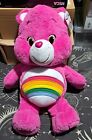 Large Cheer Bear Care Bear Stuffed Bear - New with Tags 2015 - 20 inches tall