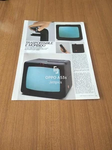 1979 NUOVO AUTOVOX TELEVISORE TRASPORTABILE AX16 SOFT BODY DESIGN CASATI PONZIO - Bild 1 von 1
