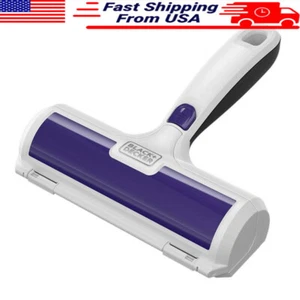 Reusable Pet Hair Remover Fur Lint Roller Multi-Surface Furniture Clothing New - Picture 1 of 8