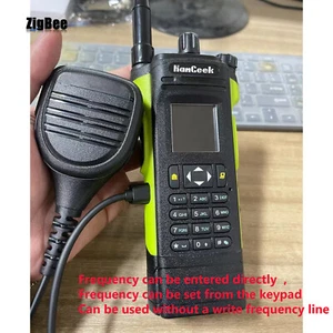 LOTE HAMGEEK APX-8000 12W Doble Banda Radio VHF UHF Portátil Walkie Talkie Doble PTT - Imagen 1 de 24