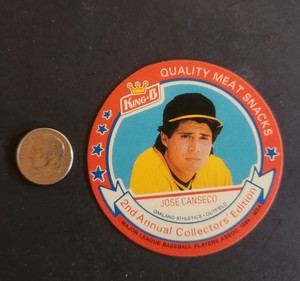 1989 King B Disc- Jose Canseco