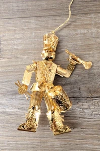 Danbury Mint Toy Soldier adorno de oro - Imagen 1 de 11