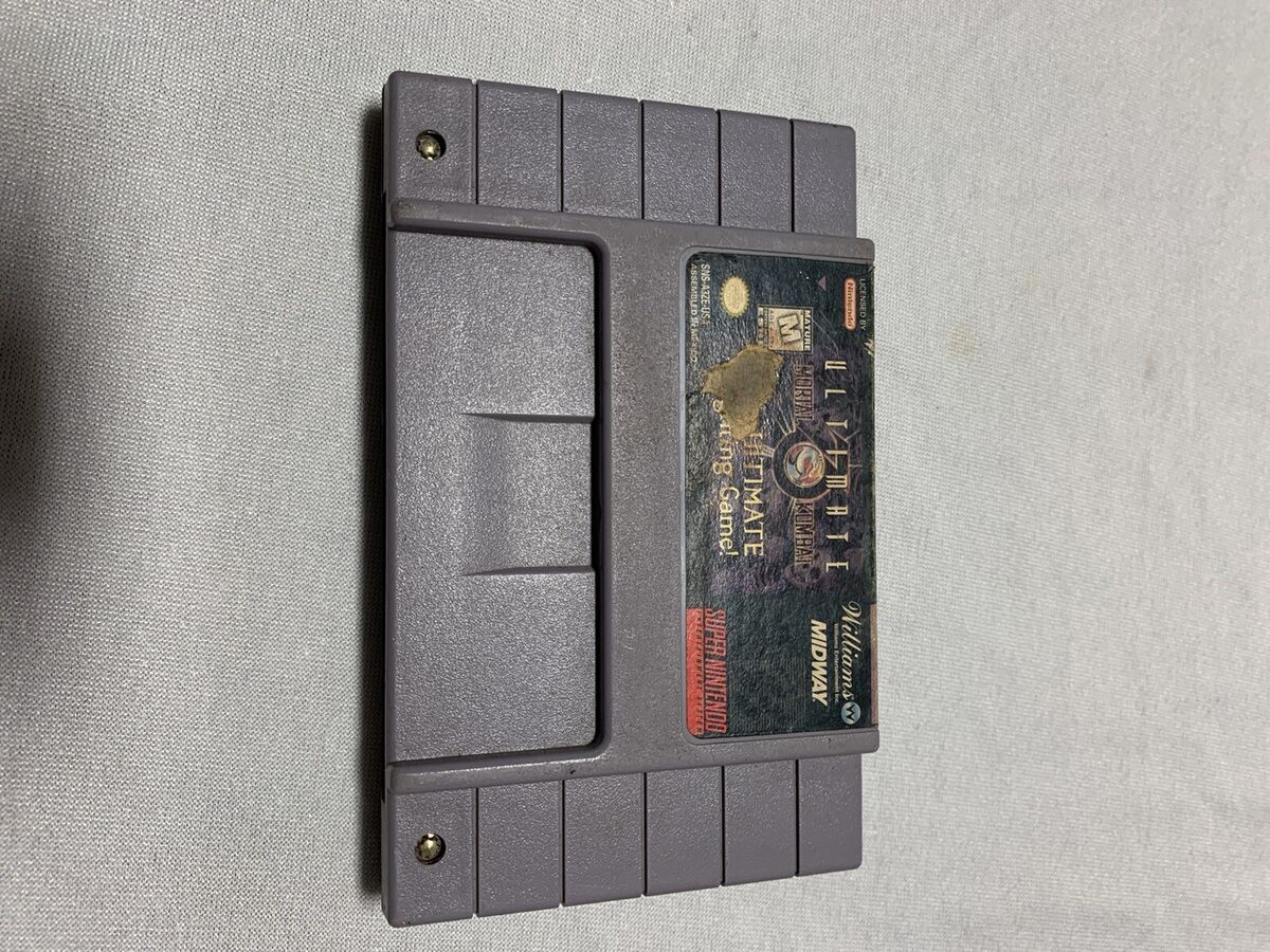 Nintendo SNES Ultimate Mortal Kombat 3 Video Games for sale Nintendo SNES Ultimate Mortal Kombat 3 Video Games for sale
