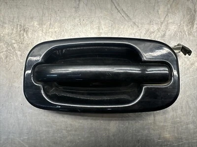 2000-2006 Chevrolet Suburban Rear Left Exterior Door Handle Gloss Black OEM - Изображение 1 из 2