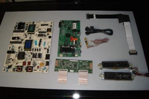 PHILIPS 40PFL3008 MAINBOARD ( NETZTEIL- DEFEKT ) T-CON gesamtes Innenlebe - Bild 1 von 12