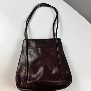Vintage Xllin Canada Leather Shoulder Bag tote - Picture 1 of 19