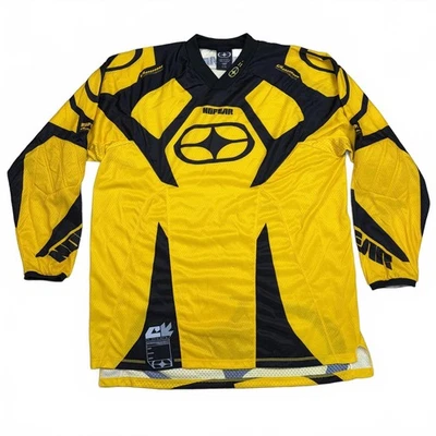 Camiseta deportiva de motocross vintage Y2K No Fear Elektron camisa de manga larga para hombre grande Foto 1 de 4