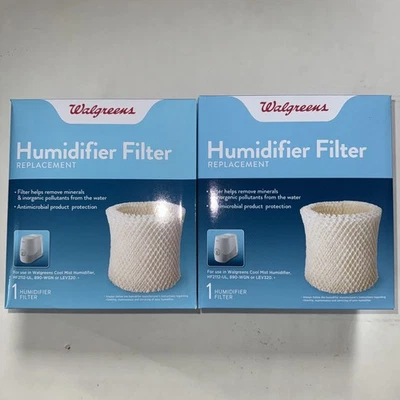 Lot 2 Walgreens Cool Mist Humidifier Filter Replacement HF2112-UL 890-WGN LEV320 - Image 1 of 4