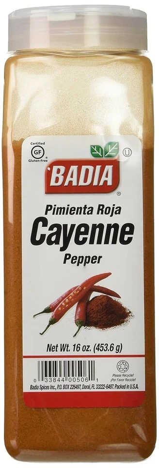 Badia Pepper Cayenne 16 Oz (pack of 6)