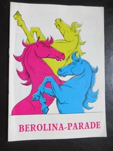 Zirkus Berolina-Parade-Saison-Programmheft 1979 - Bild 1 von 1