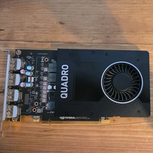 PNY VCQP2000 NVIDIA Quadro P2000 5GB GDDR5 4x DisplayPort Graphics Card - Picture 1 of 3