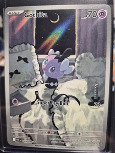Gothita Illustration Rare SV White Flare 124/086 Pack Fresh NM - Bild 1 von 2