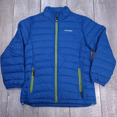 Rossignol Jacket Womens Medium Blue Duck Down Quilted Puffer Insulated Foto 1 de 4